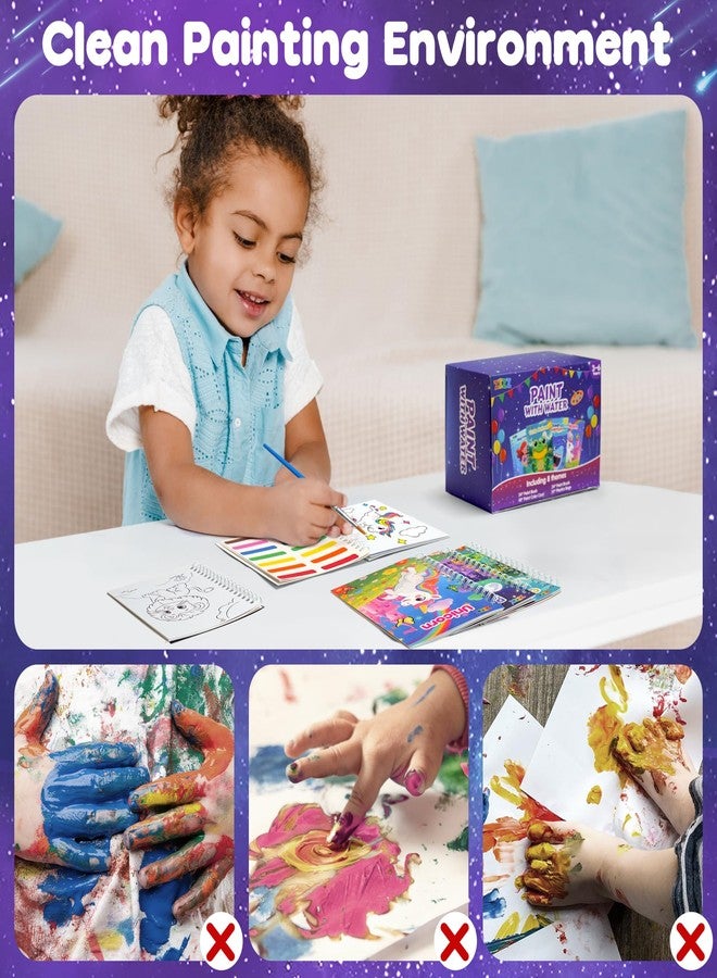 ZIZZ 24Packs Water Coloring Books -Kids Arts and Crafts for Kids 4-6, Party Favors Goodie Bags Stuffers for Kid Birthday Christmas Party Supplies Bag Stuffers Gifts Classroom Treasure Box Prizes - Image 4